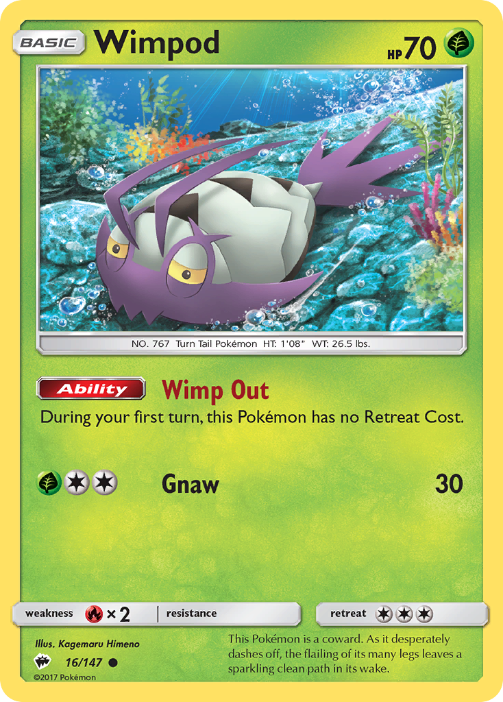 Wimpod — Burning Shadows #016 / 147