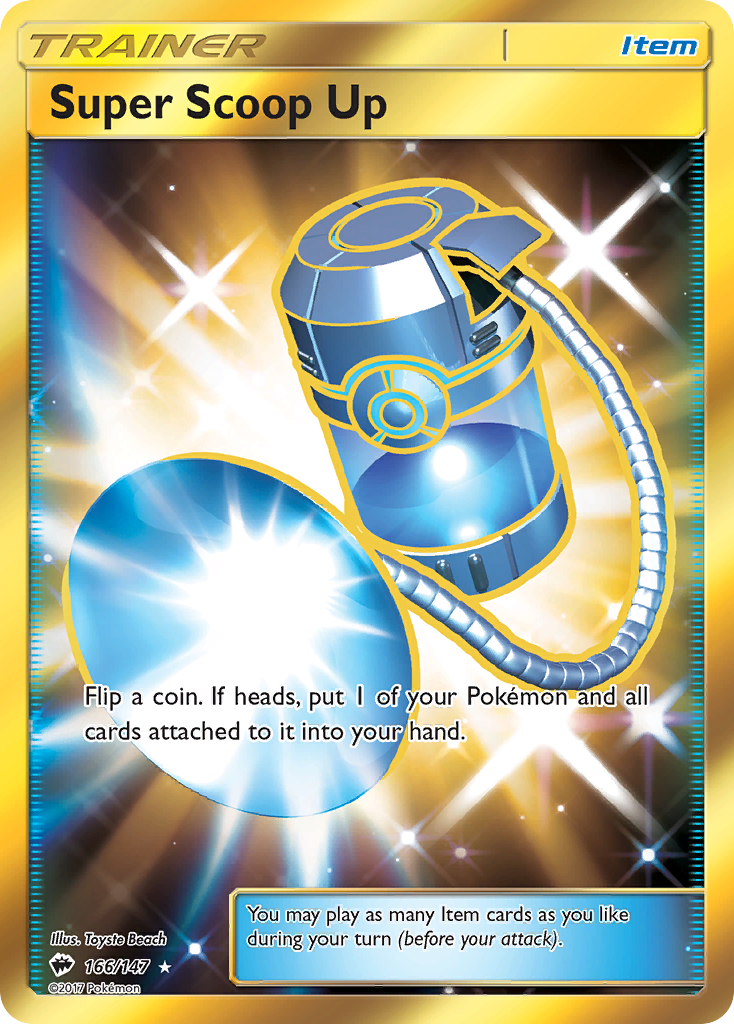 Super Scoop Up — Burning Shadows #166 / 147