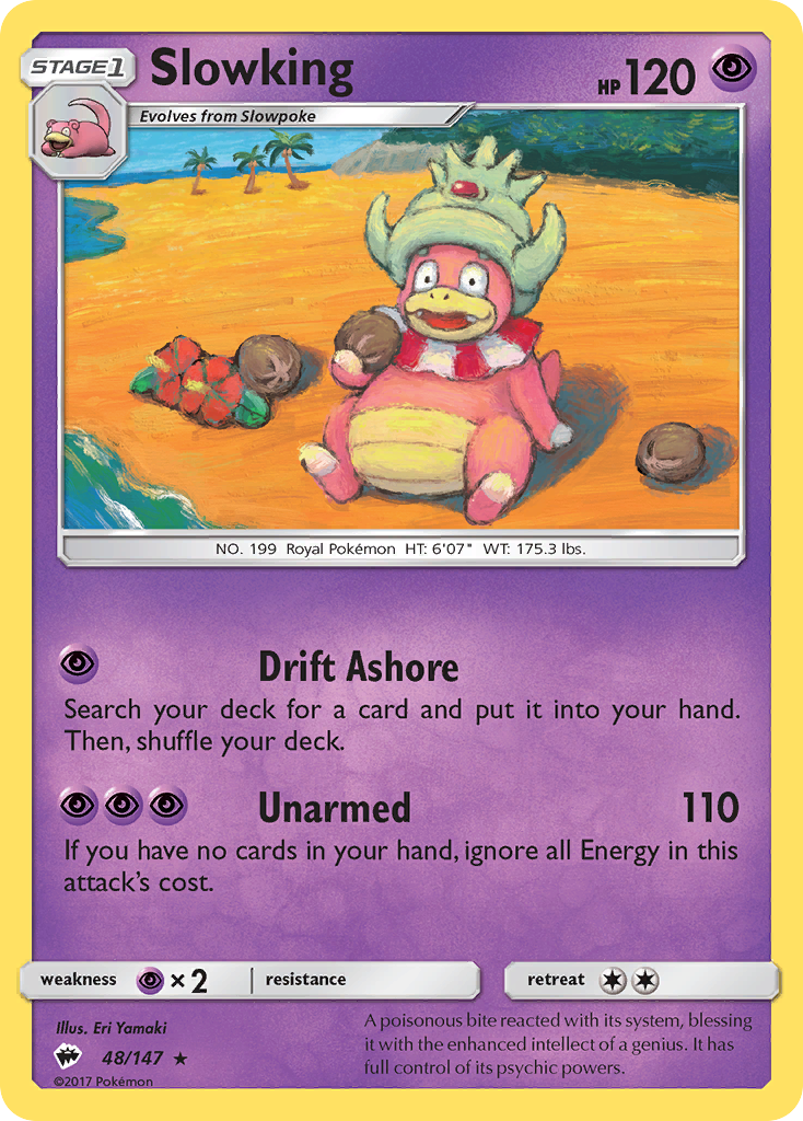 Slowking — Burning Shadows #048 / 147