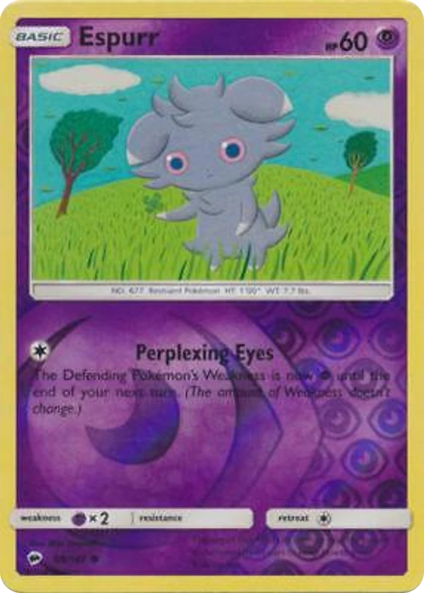 Espurr — Burning Shadows #059 / 147