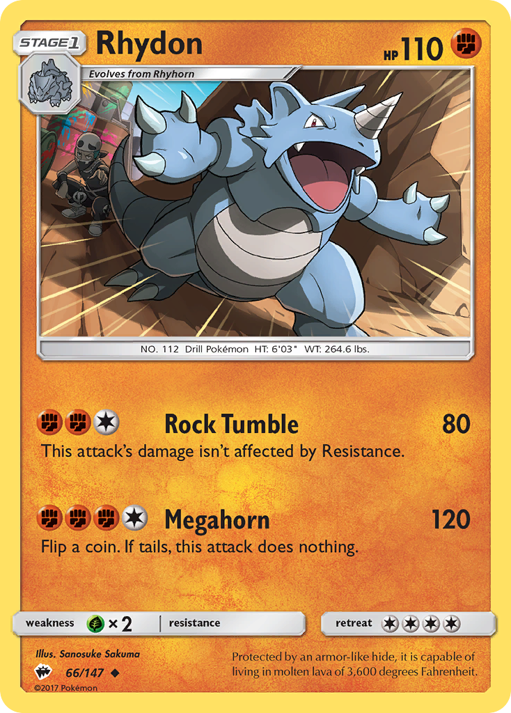 Rhydon — Burning Shadows #066 / 147