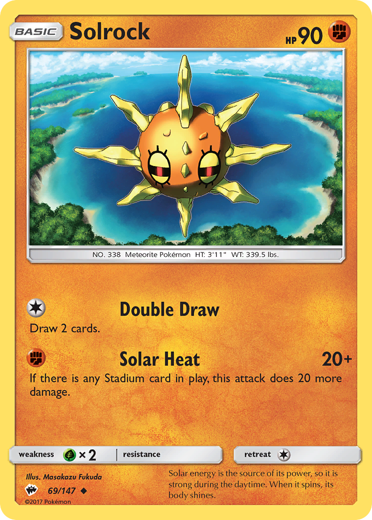Solrock — Burning Shadows #069 / 147