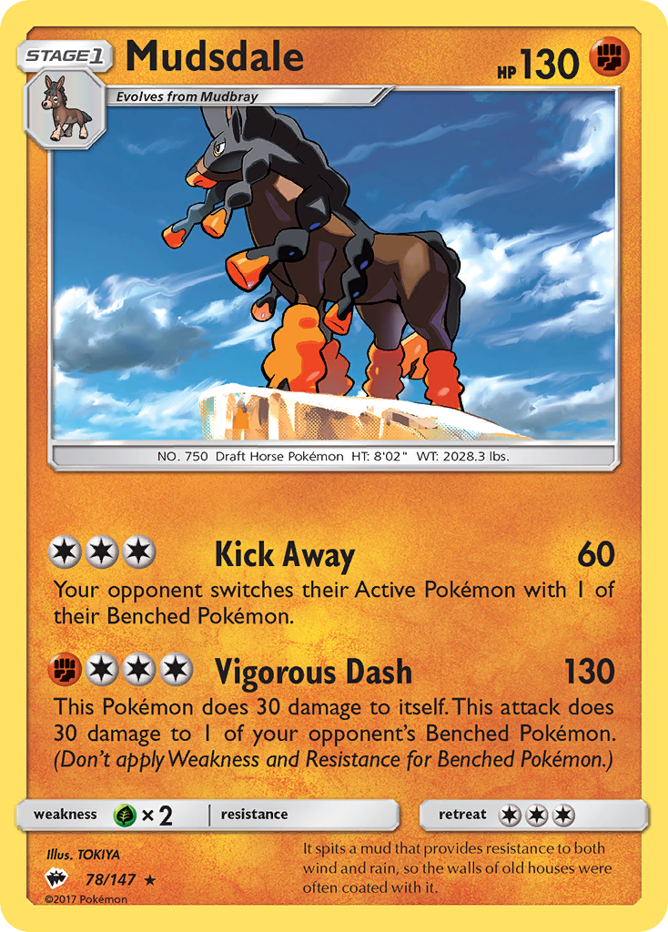 Mudsdale — Burning Shadows #078 / 147
