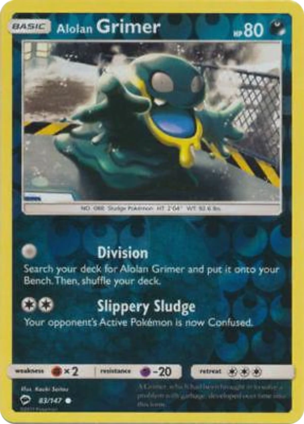Alolan Grimer — Burning Shadows #083 / 147
