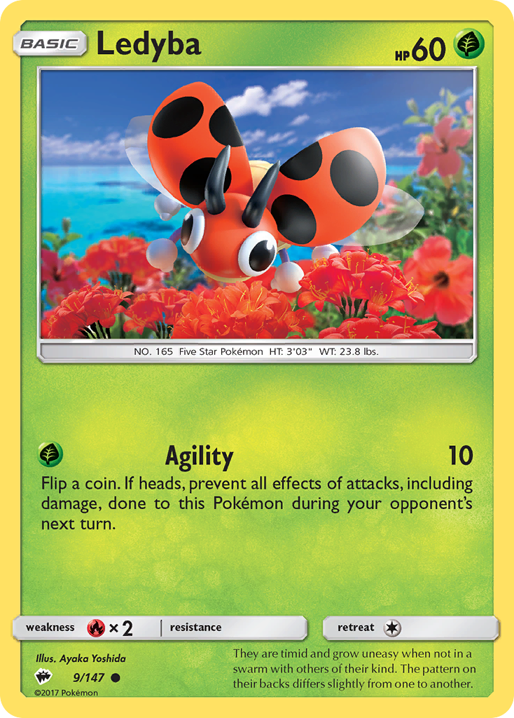 Ledyba — Burning Shadows #009 / 147