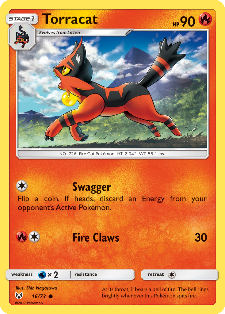 Torracat — Shining Legends #016 / 73