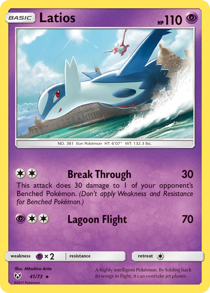 Latios — Shining Legends #041 / 73