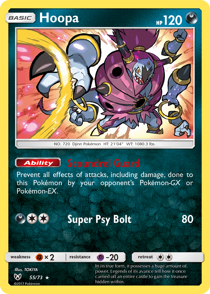 Hoopa — Shining Legends #055 / 73