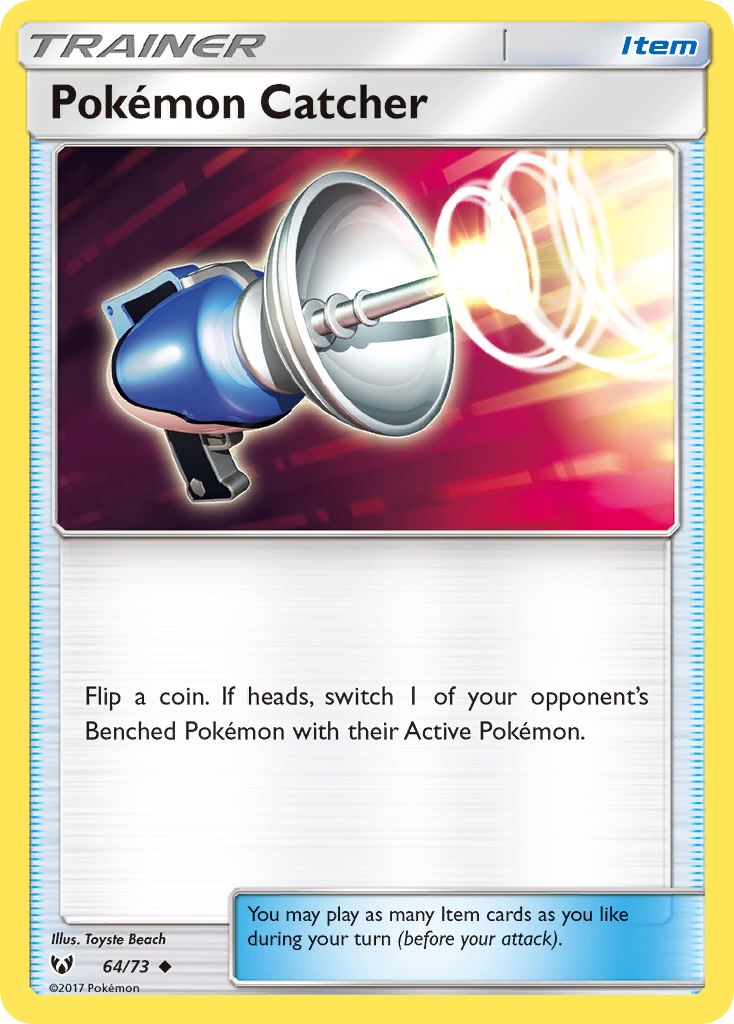 Pokémon Catcher — Shining Legends #064 / 73