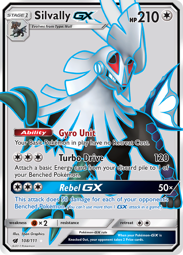 Silvally-GX — Crimson Invasion #108 / 111