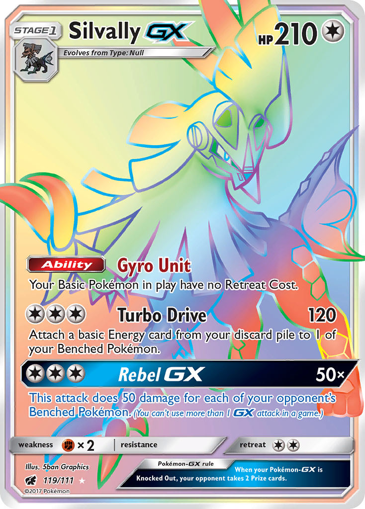Silvally-GX — Crimson Invasion #119 / 111