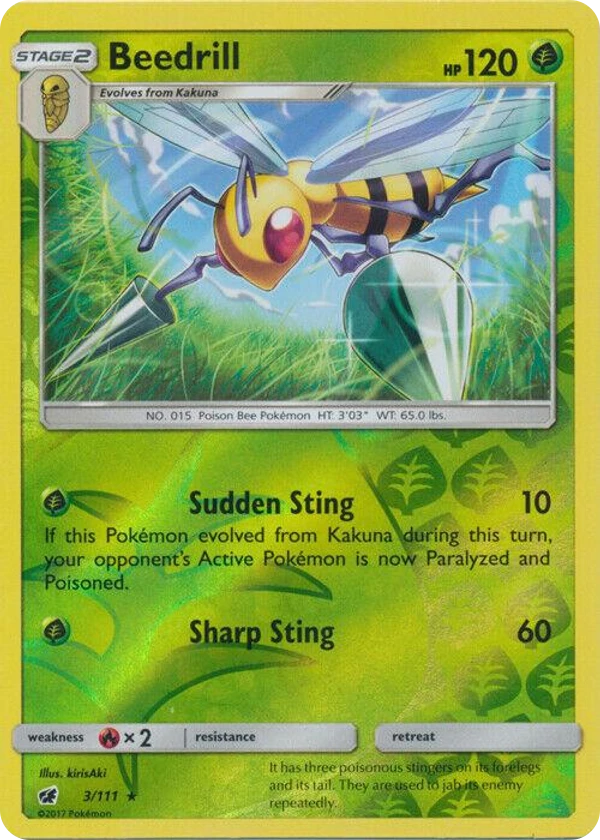 Beedrill — Crimson Invasion #003 / 111