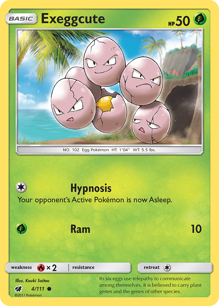 Exeggcute — Crimson Invasion #004 / 111