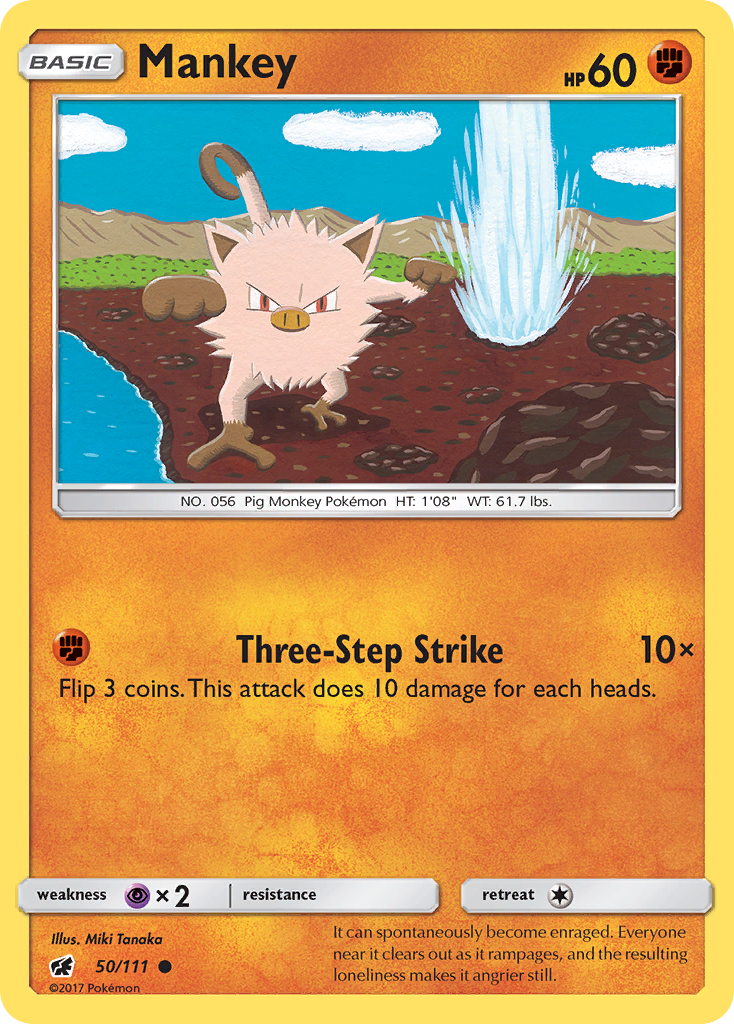 Mankey — Crimson Invasion #050 / 111