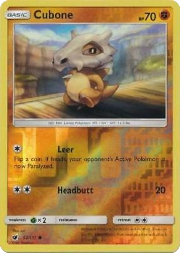 Cubone — Crimson Invasion #052 / 111