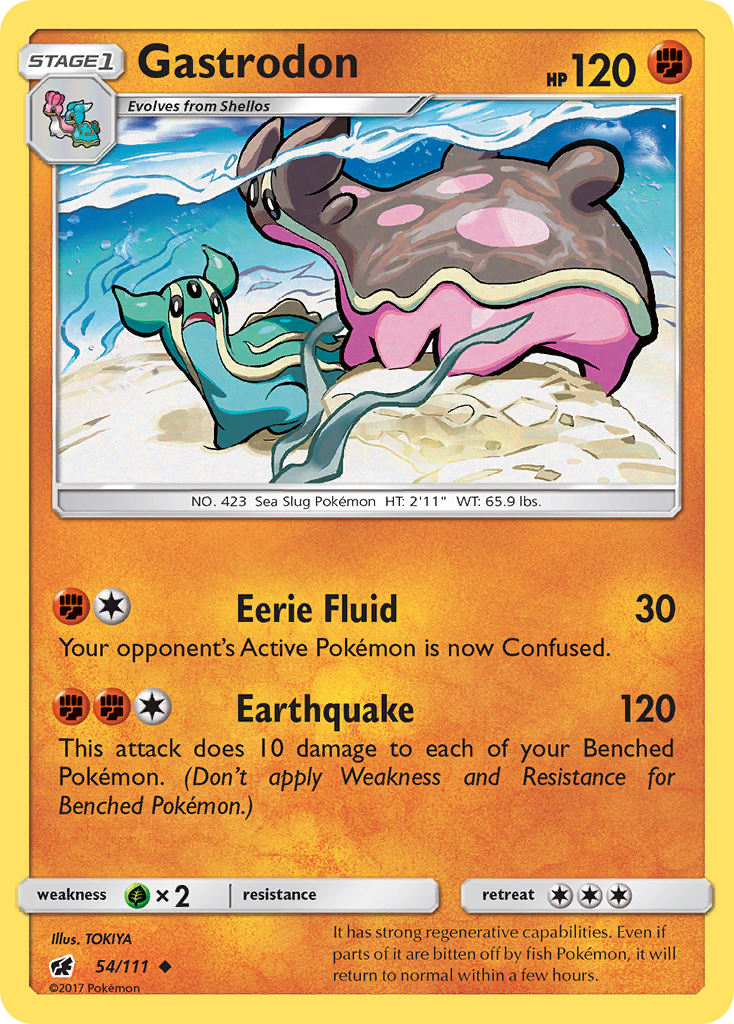 Gastrodon — Crimson Invasion #054 / 111