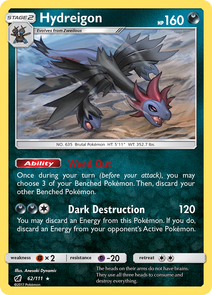 Hydreigon — Crimson Invasion #062 / 111