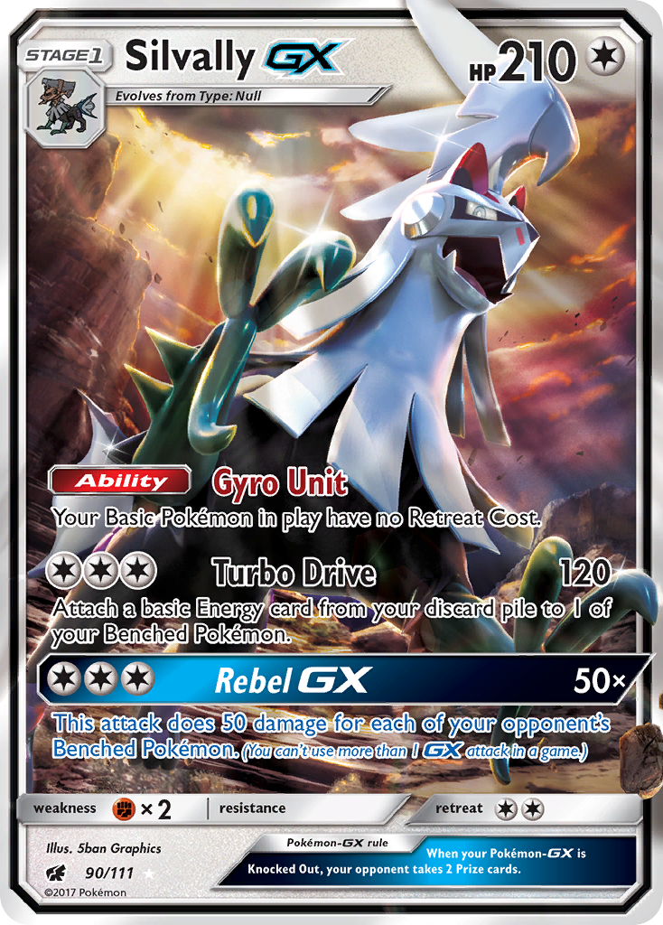 Silvally-GX — Crimson Invasion #090 / 111