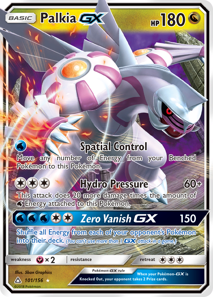 Palkia-GX — Ultra Prism #101 / 156
