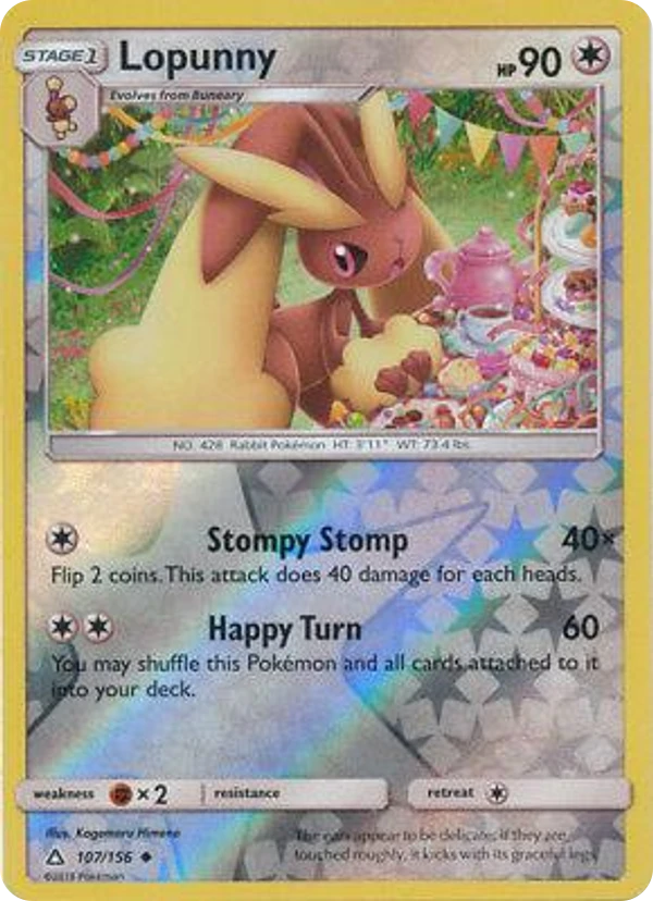 Lopunny — Ultra Prism #107 / 156