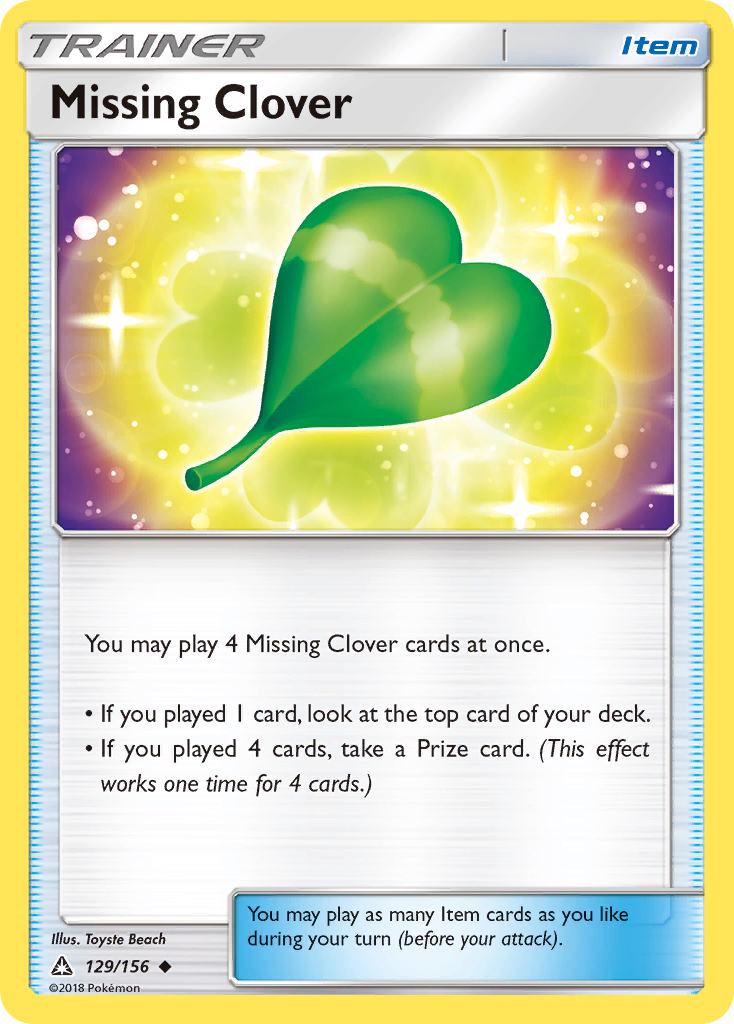 Missing Clover — Ultra Prism #129 / 156
