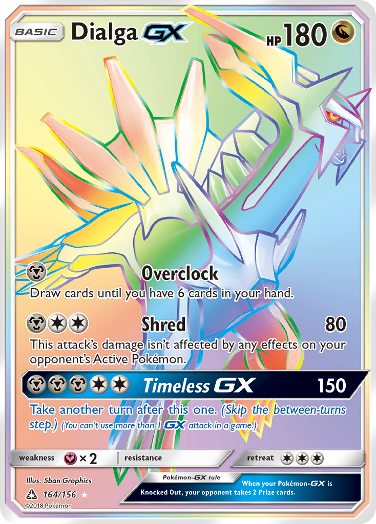 Dialga-GX — Ultra Prism #164 / 156