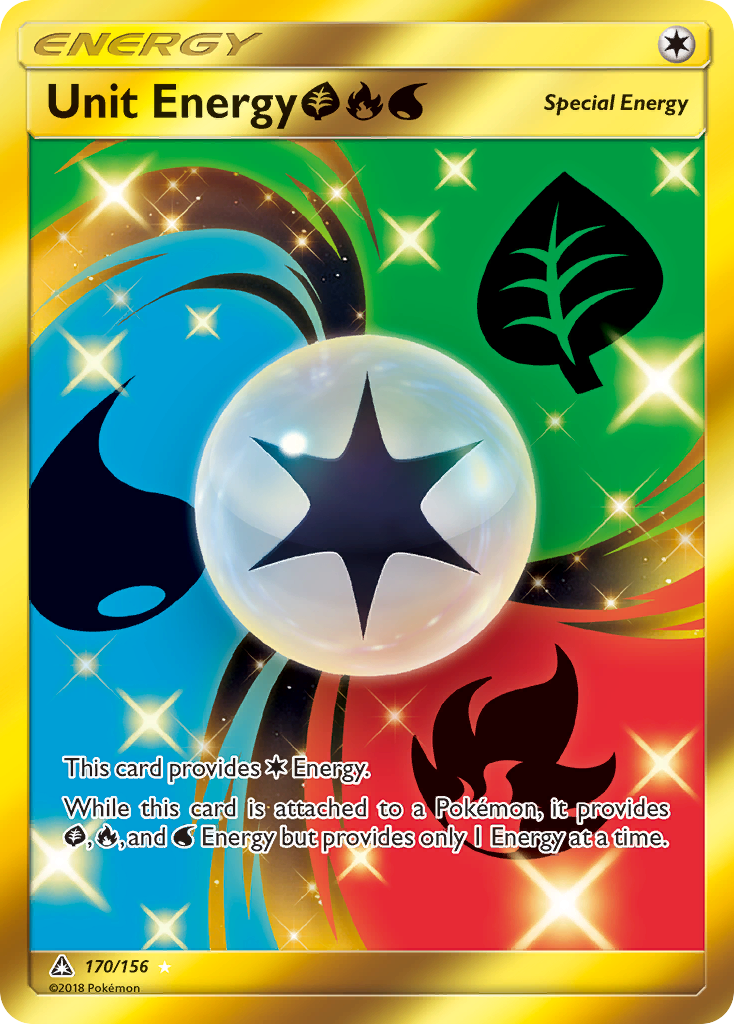 Unit Energy GrassFireWater — Ultra Prism #170 / 156