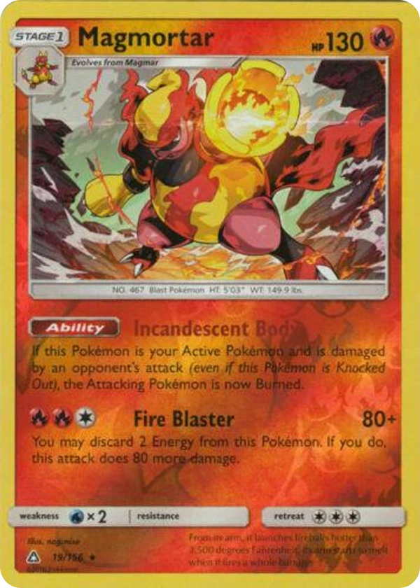 Magmortar — Ultra Prism #019 / 156