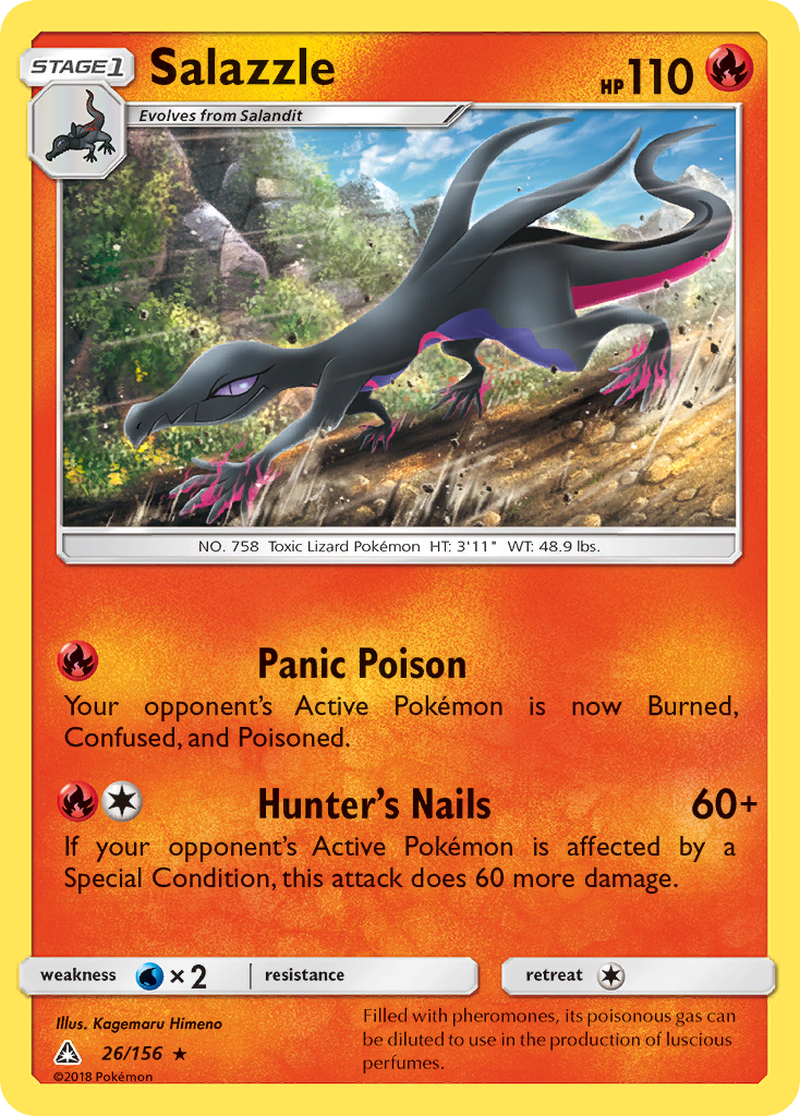 Salazzle — Ultra Prism #026 / 156