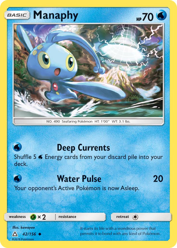 Manaphy — Ultra Prism #042 / 156