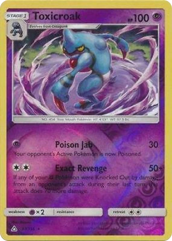 Toxicroak — Ultra Prism #057 / 156