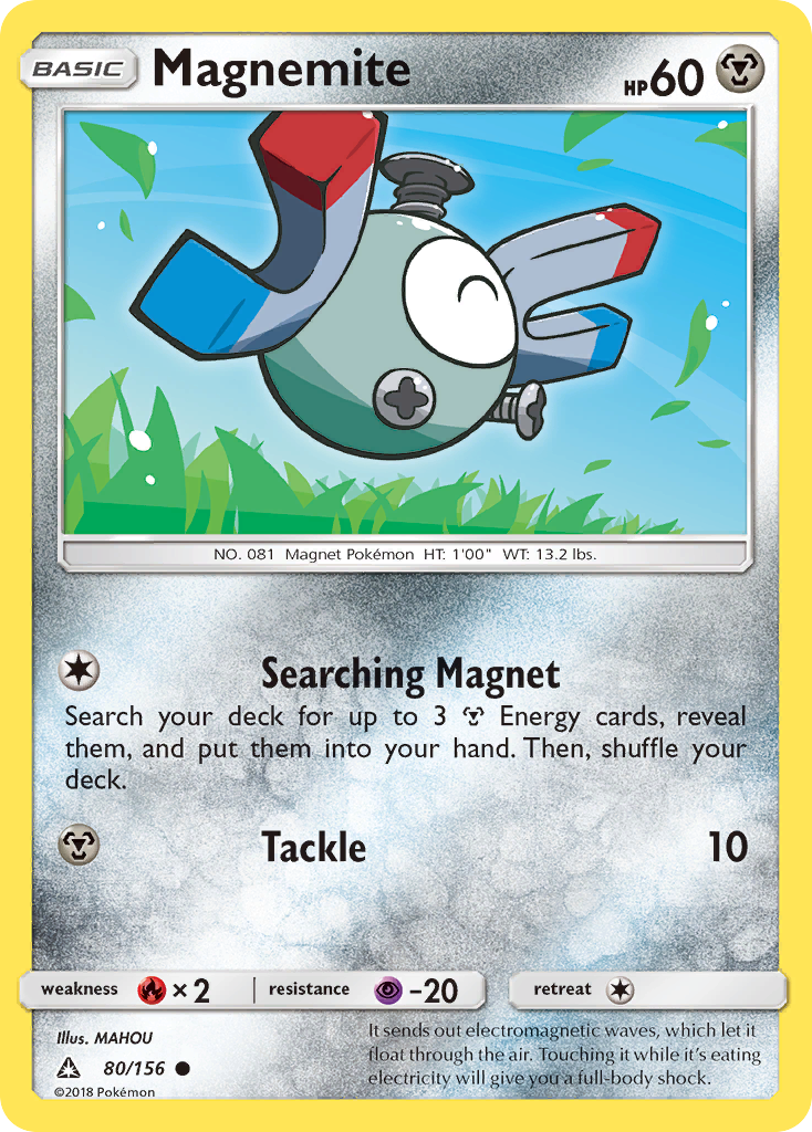 Magnemite — Ultra Prism #080 / 156