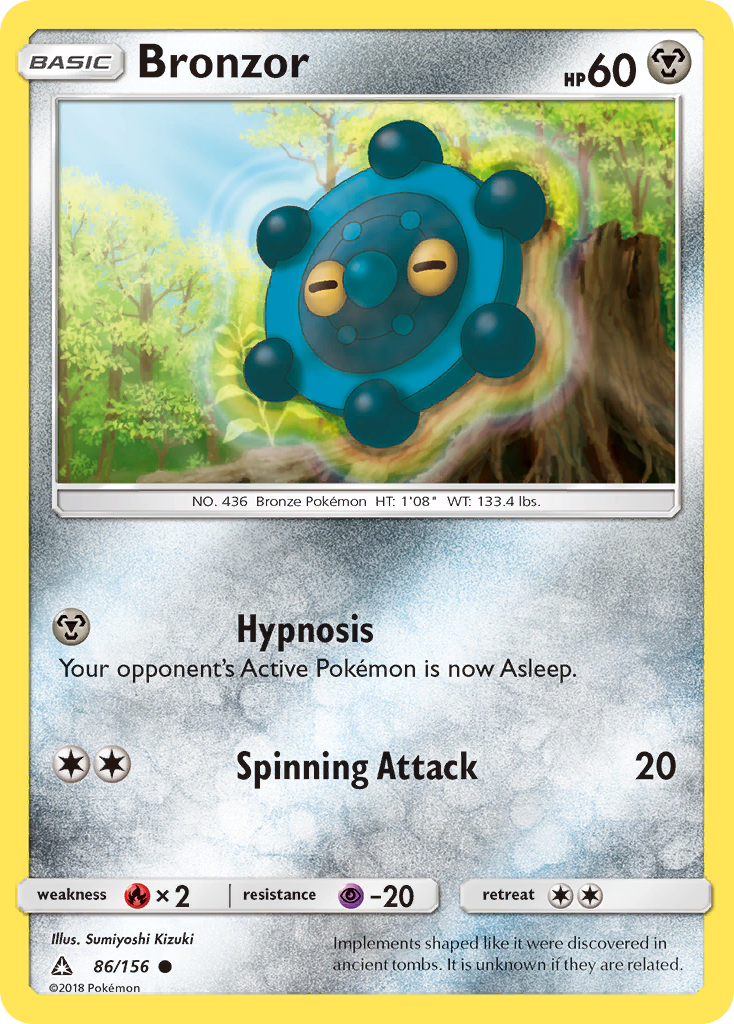 Bronzor — Ultra Prism #086 / 156
