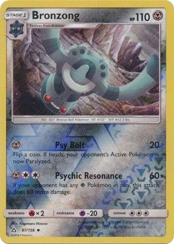 Bronzong — Ultra Prism #087 / 156