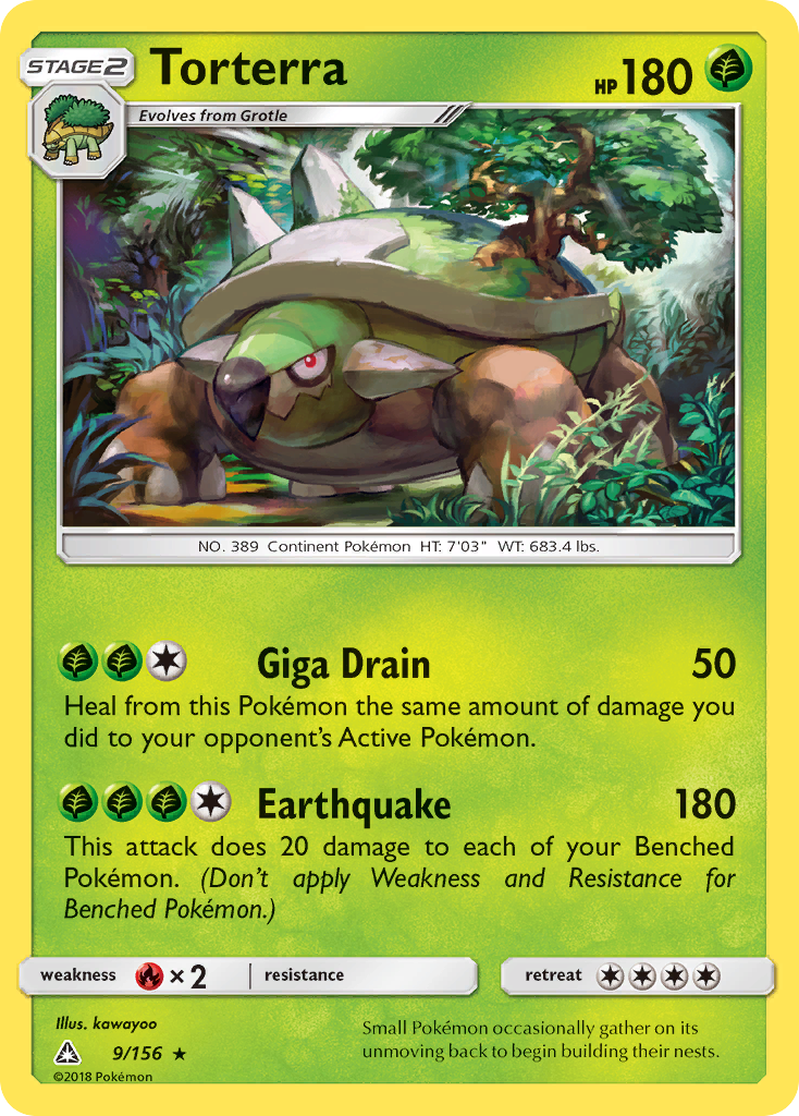Torterra — Ultra Prism #009 / 156