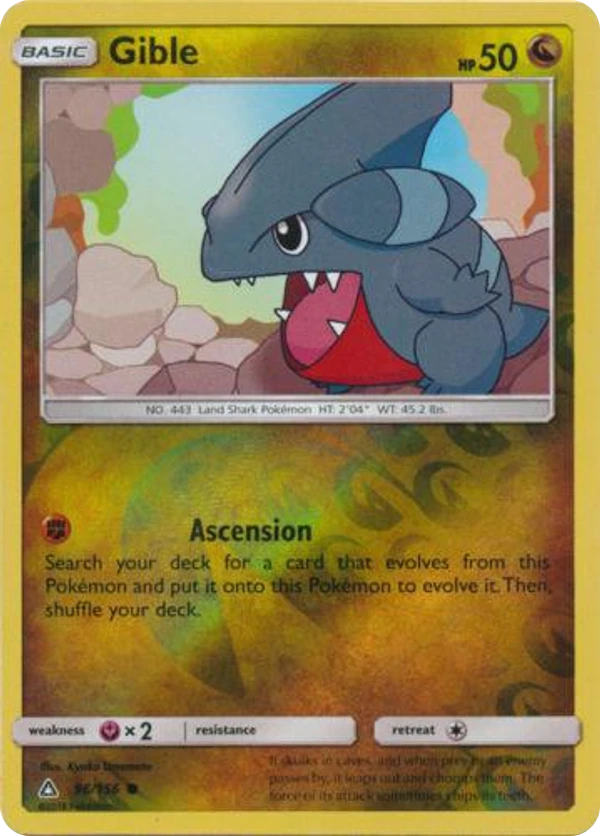 Gible — Ultra Prism #096 / 156