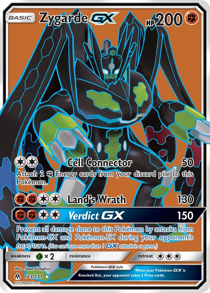 Zygarde-GX — Forbidden Light #123 / 131