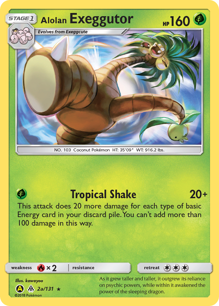 Alolan Exeggutor — Forbidden Light #002 / 131