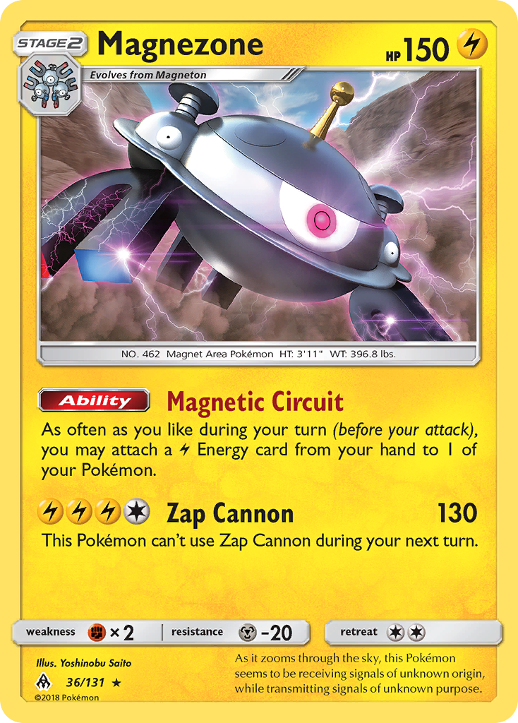 Magnezone — Forbidden Light #036 / 131