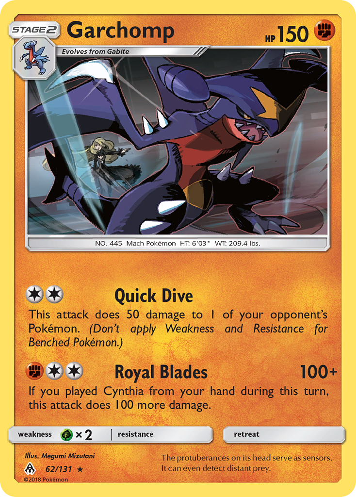 Garchomp — Forbidden Light #062 / 131