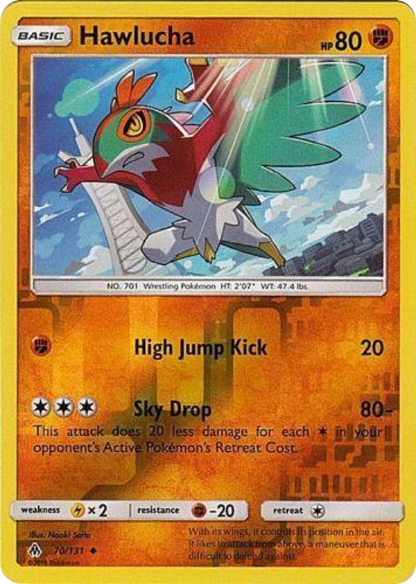Hawlucha — Forbidden Light #070 / 131