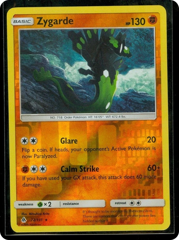 Zygarde — Forbidden Light #072 / 131