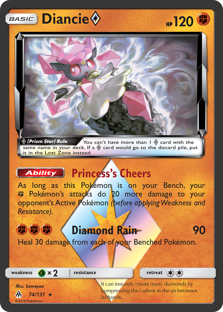 Diancie ◇ — Forbidden Light #074 / 131