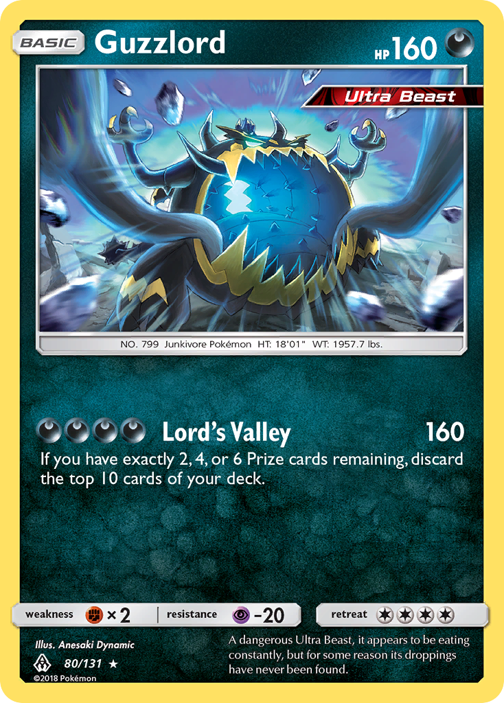 Guzzlord — Forbidden Light #080 / 131