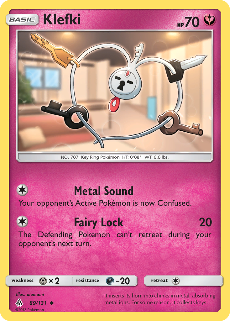 Klefki — Forbidden Light #089 / 131