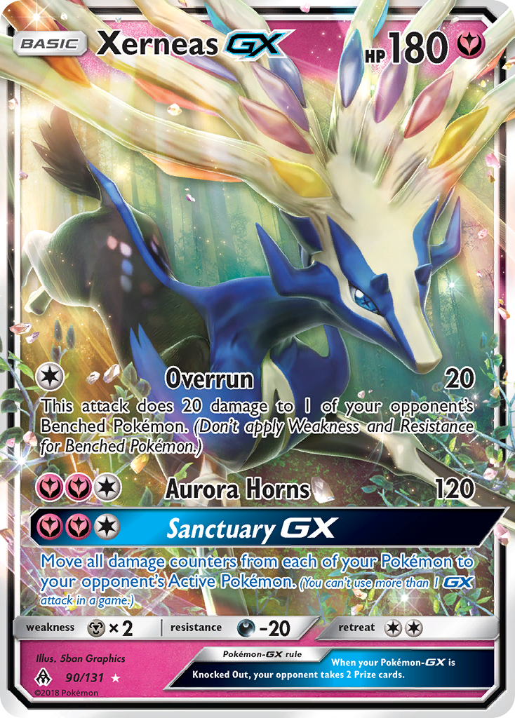 Xerneas-GX — Forbidden Light #090 / 131