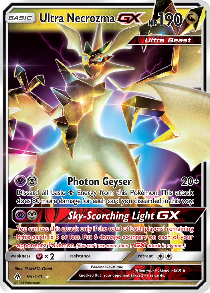 Ultra Necrozma-GX — Forbidden Light #095 / 131