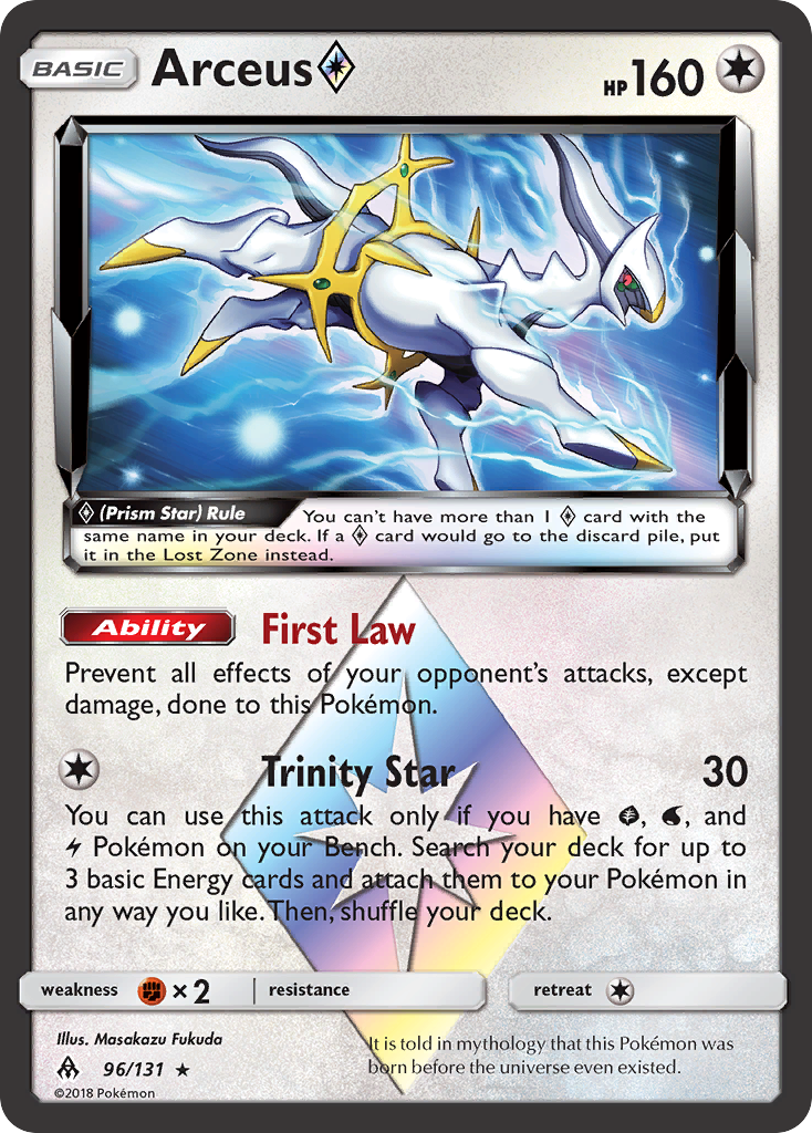 Arceus ◇ — Forbidden Light #096 / 131