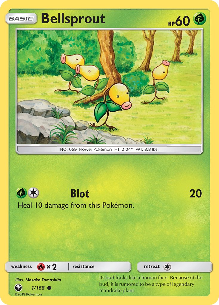 Bellsprout — Celestial Storm #001 / 168