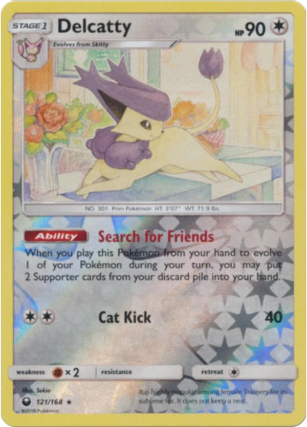 Delcatty — Celestial Storm #121 / 168